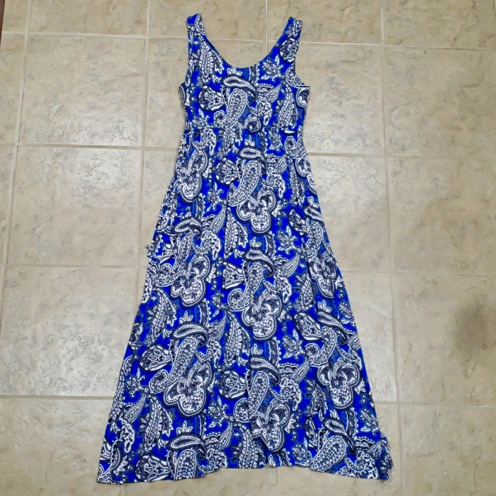 Cynthia Rowley Paisley Maxi Dress